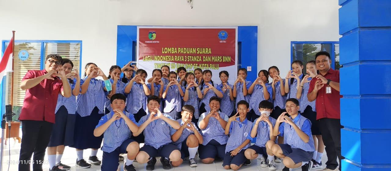 SMP Gamaliel Palu Meraih Juara 2 Lomba Paduan Suara KESBANGPOL Kota Palu