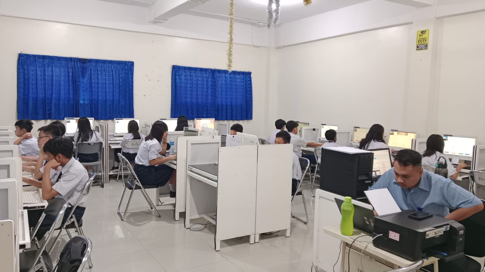 Pelaksanaan Asesmen Nasional Berbasis Nasional (ANBK) 2025 SMP Gamaliel Palu